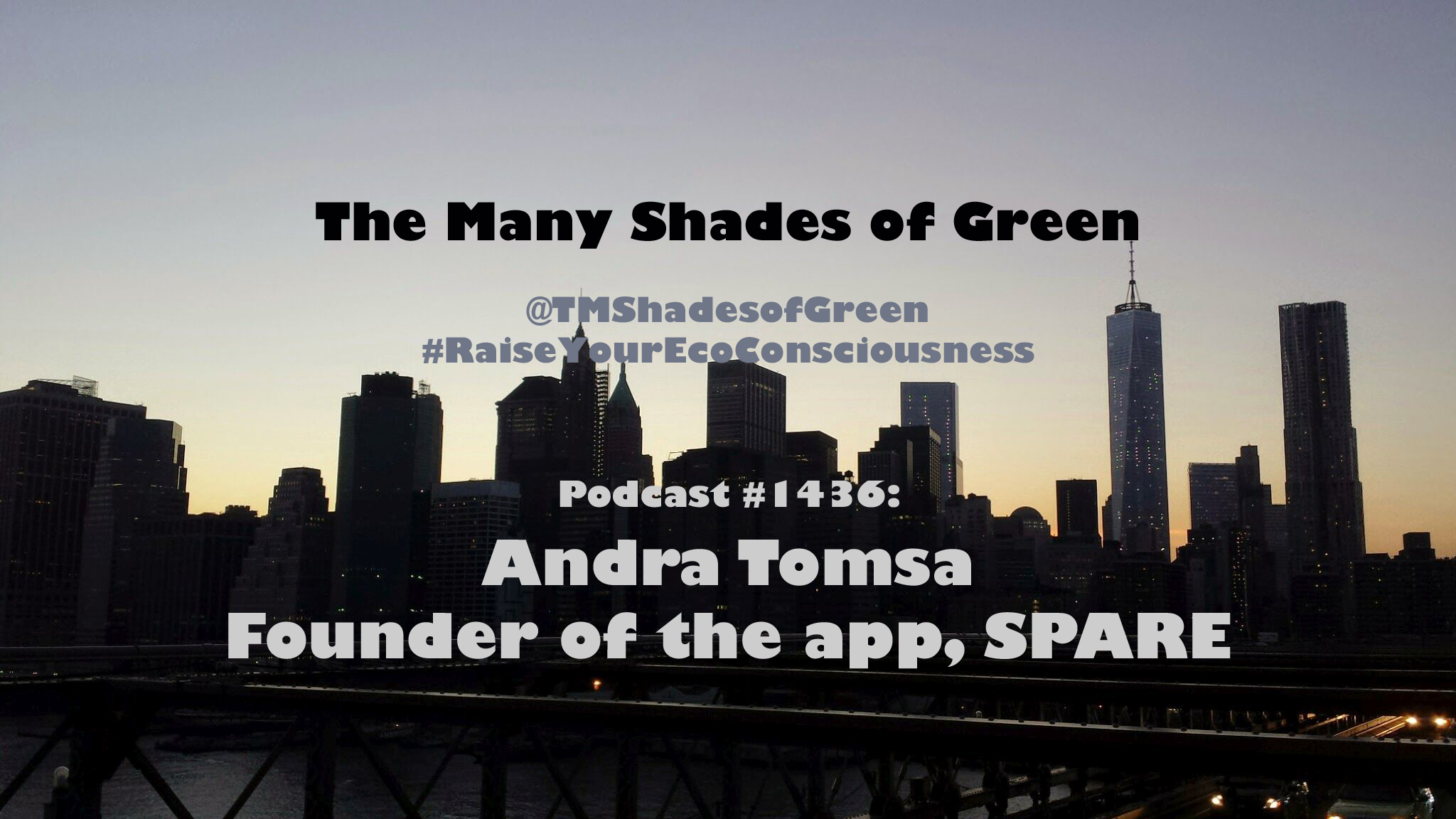 #1436: Andra Tomsa, Founder of the app, SPARE