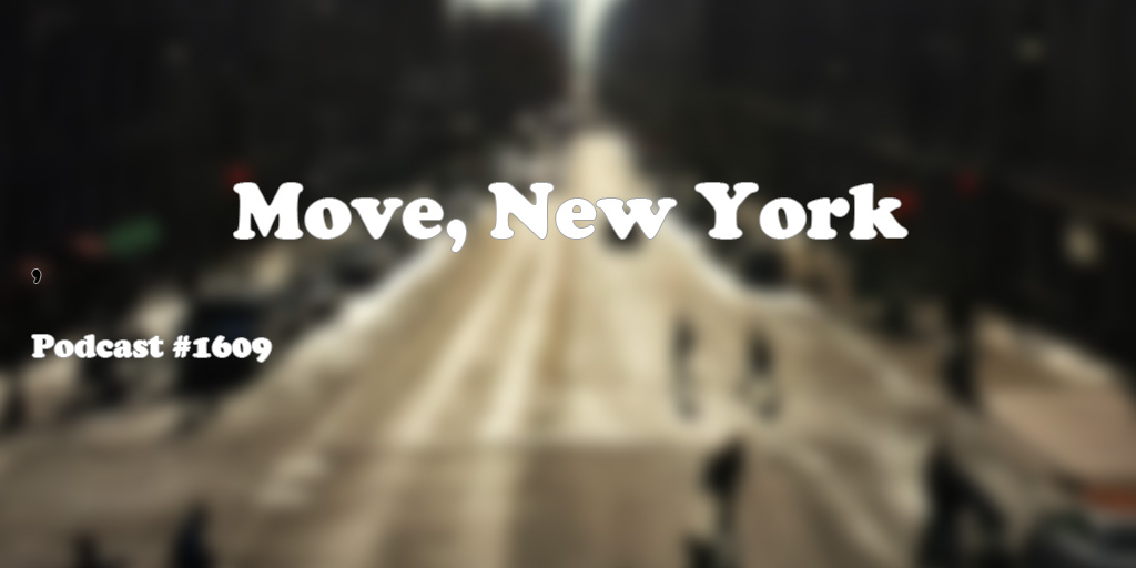 1609: Move, New York